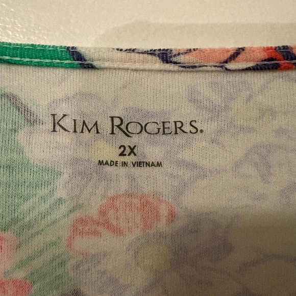 Kim Rogers Multicolor Floral Blouse - Picture 3 of 6